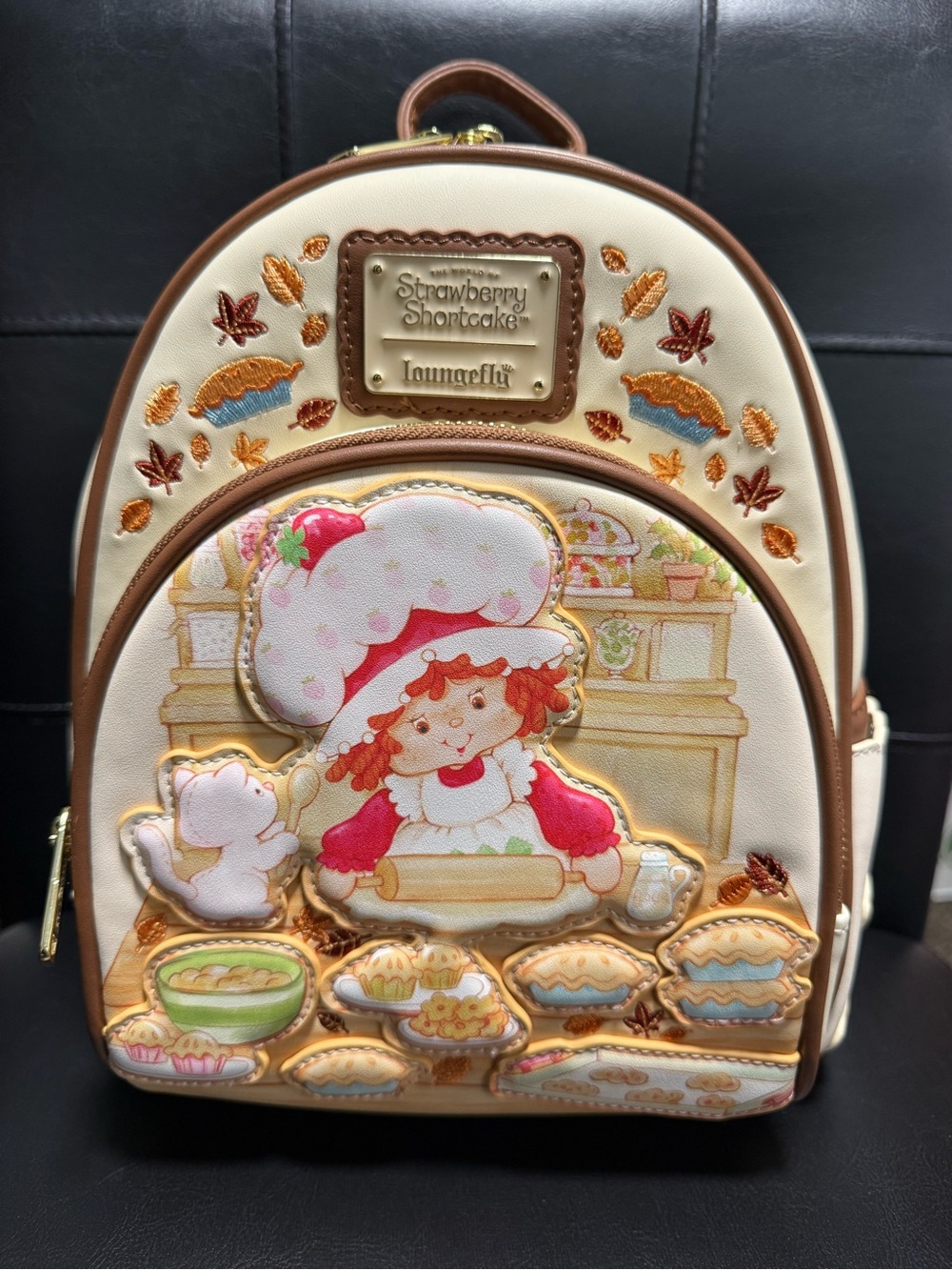 Loungefly Strawberry Shortcake Fall Baking Mini Backpack Autumn Pie